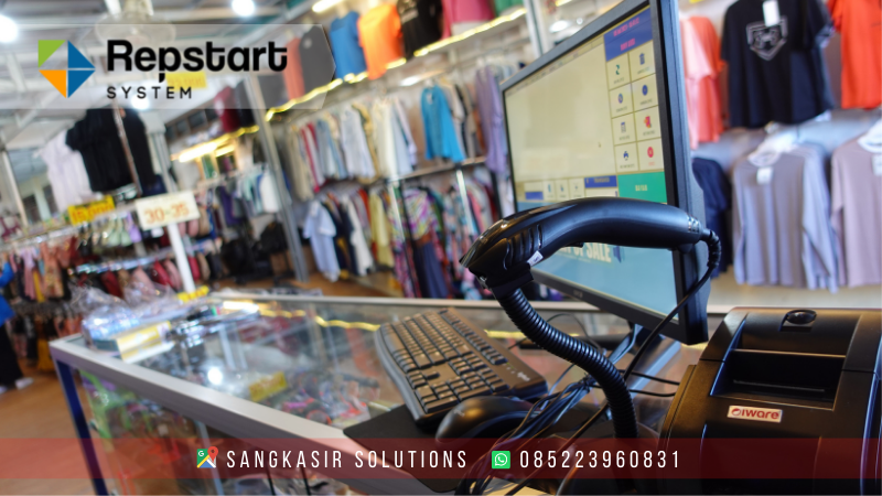 Komputer Kasir di Toko Baju / Toko Pakaian Amura, Denggung, Sleman, Yogyakarta