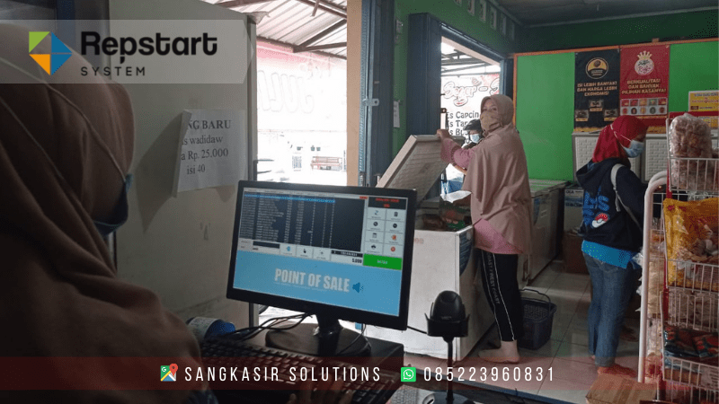 Solusi Komputer Kasir di Julia Frozen Food Jogja