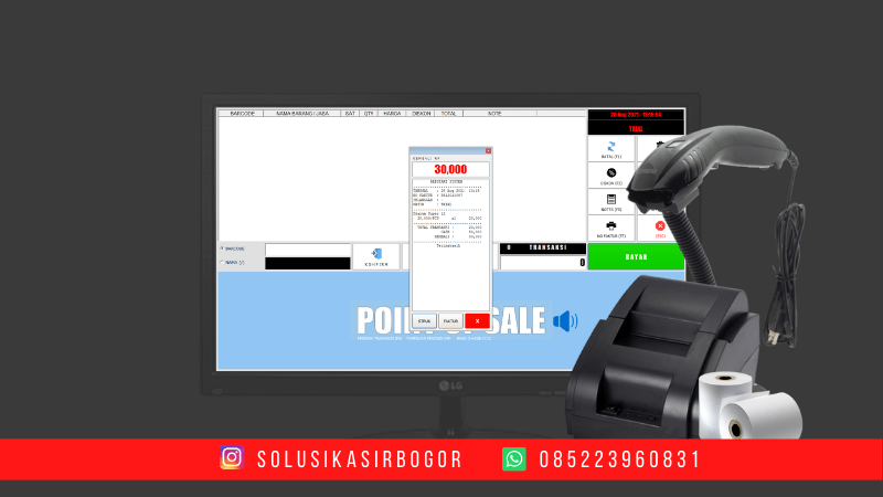 Solusi Komputer Kasir Bogor - Jual Paket Kasir Starter untuk Toko / Minimarket