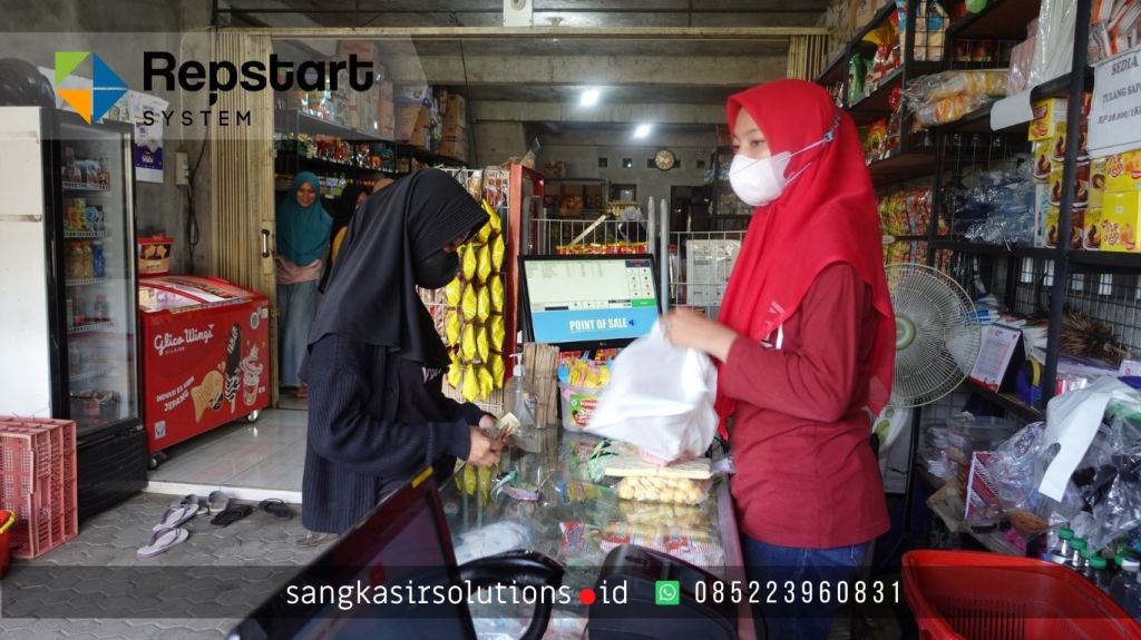 Komputer Kasir di Toko Julia Frozen Food Kasihan Bantul Yogyakarta
