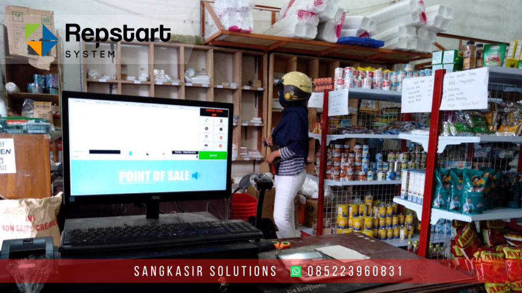 Komputer Kasir Toko Kelontong di Toko Kelontong Tasikmalaya