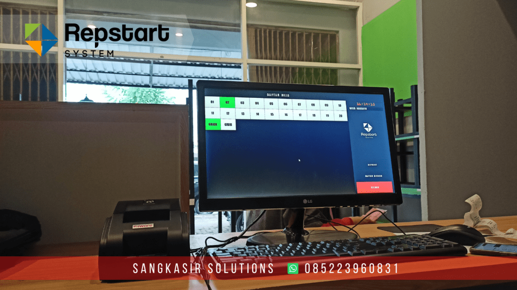 Software Aplikasi Kasir Restoran / Rumah Makan Repstart System