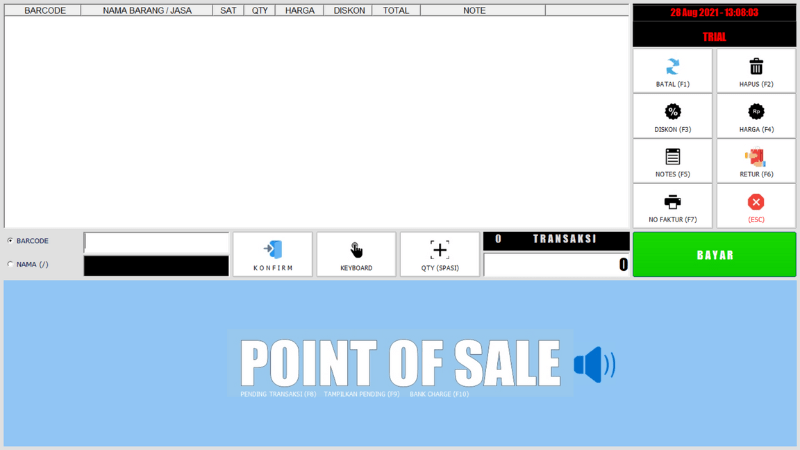 Software Kasir Toko Minimarket / Aplikasi Kasir Toko Minimarket