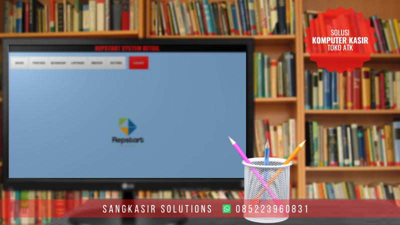 Jual Paket Komputer Kasir Toko Alat Tulis Kantor / ATK dan Aplikasi Kasir Toko Alat Tulis Kantor / ATK