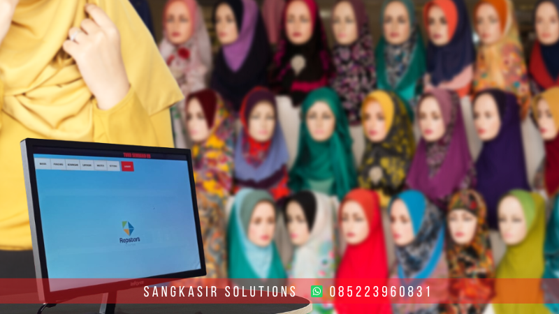Jual Paket Komputer Kasir Toko Hijab / Kerudung dan Aplikasi Kasir Toko Hijab / Kerudung