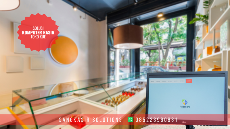 Jual Paket Komputer Kasir Toko Kue / Roti dan Aplikasi Kasir Toko Kue / Roti