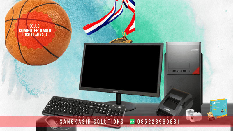 Jual Paket Komputer Kasir Toko Olahraga dan Aplikasi Kasir Toko Olahraga