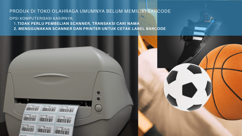 Jual Paket Komputer Kasir Toko Olahraga dan Aplikasi Kasir Toko Olahraga