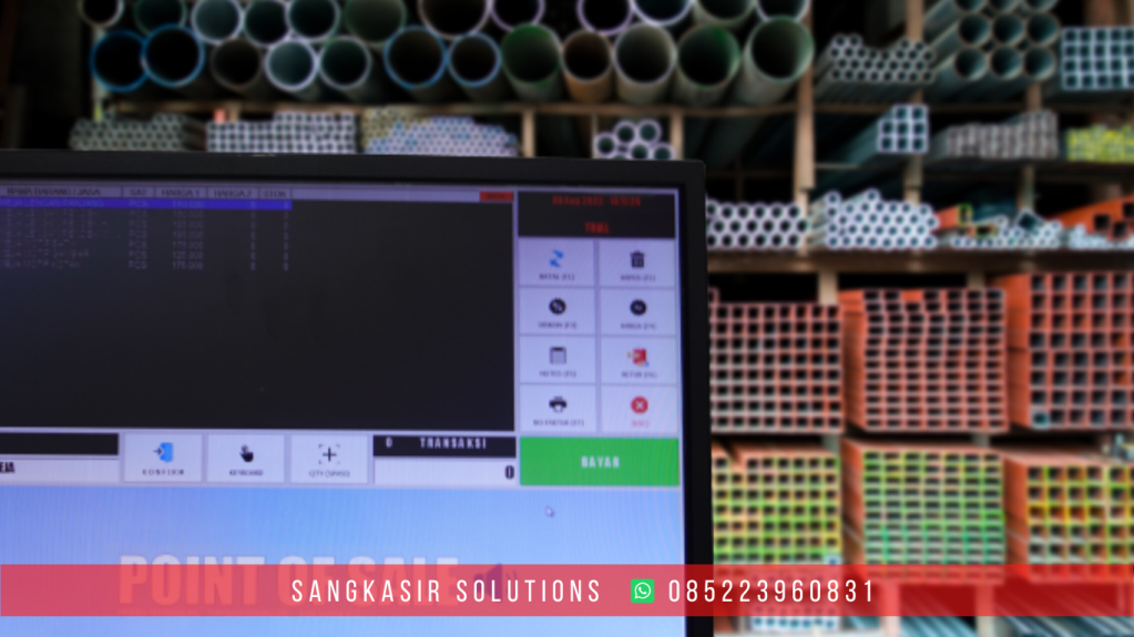 Jual Paket Komputer Kasir Toko Besi / Baja Ringan dan Aplikasi Kasir Toko Besi / Baja Ringan di Tasikmalaya, Ciamis, Garut, Banjar, Bandung, Bogor, Jakarta, Bekasi, Tangerang, Purwakarta, Cirebon, Kuningan, Majalengka, Indramayu, Surabaya, Sidoarjo, Yogyakarta (Jogja, Sleman, Bantul, Kulonprogo, Gunungkidul), Magelang dan kota sekitarnya