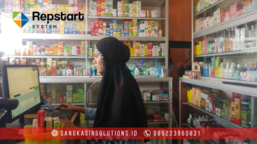 Sangkasir Solutions solusinya mesin kasir / komputer kasir dengan aplikasi program kasir Repstart System yang murah, mudah digunakan dan free instalasi training di Jogja, Bantul, Sleman, Kulonprogo, Gunungkidul, Magelang, Tasikmalaya, Cirebon, Bogor, Nganjuk