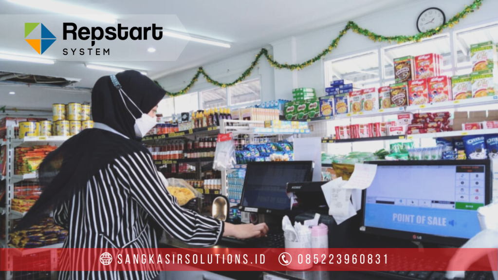 Sangkasir Solutions solusinya mesin kasir / komputer kasir dengan aplikasi program kasir Repstart System yang murah, mudah digunakan dan free instalasi training di Jogja, Bantul, Sleman, Kulonprogo, Gunungkidul, Magelang, Tasikmalaya, Cirebon, Bogor, Nganjuk
