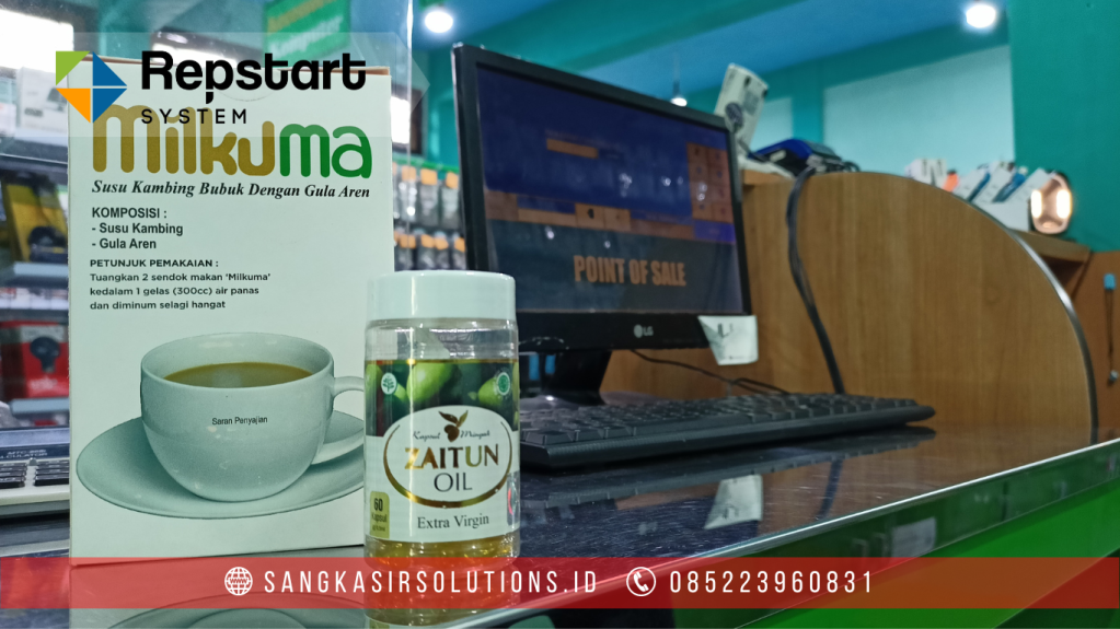 Sangkasir Solutions solusinya mesin kasir / komputer kasir dengan aplikasi program kasir Repstart System yang murah, mudah digunakan dan free instalasi training di Jogja, Bantul, Sleman, Kulonprogo, Gunungkidul, Magelang, Tasikmalaya, Cirebon, Bogor, Nganjuk