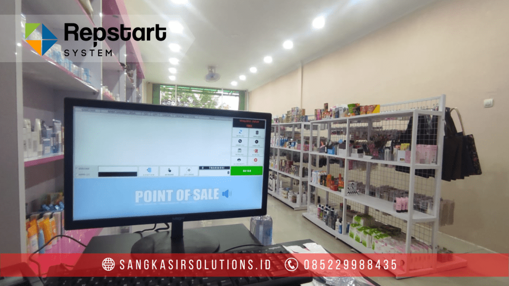 Sangkasir Solutions Yogyakarta Solusinya komputer kasir di Yogyakarta, Klaten, Solo, Purworejo. Seperti Komputer Kasir di Toko Kosmetik - Jl. Kaliurang, Sleman, Yogyakarta. FREE Instalasi Training setiap pembelian Paket Komputer Kasir dan Aplikasi Kasir di Yogyakarta (Jogja, Sleman, Bantul, Kulonprogo, Gunungkidul)