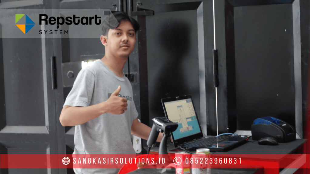 Instalasi dan Training Aplikasi Program Komputer Kasir Toko Irfan Delanggu Klaten