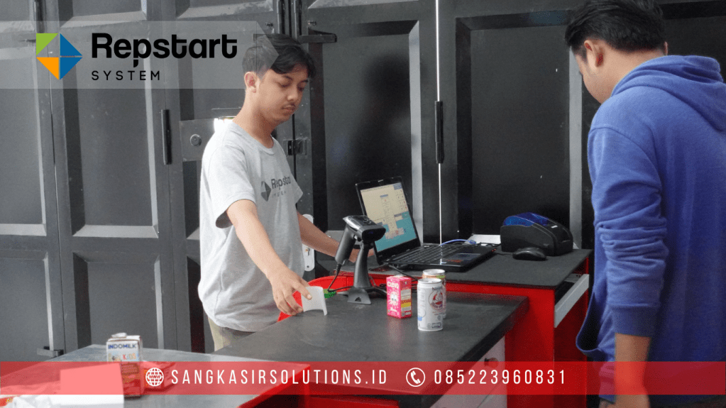 Instalasi dan Training Aplikasi Program Komputer Kasir Toko Irfan Delanggu Klaten