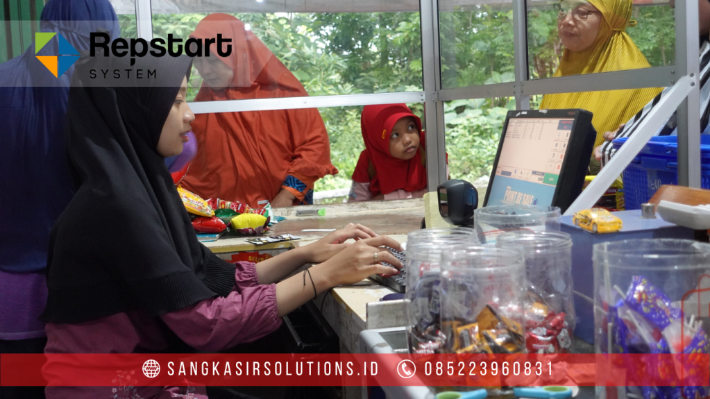 Penggunaan Program Software Aplikasi Kasir Repstart System di Toko Kurnia Gedong Sari Ngemplak Klaten. Sangkasir Solutions Yogyakarta solusinya komputer kasir, mesin kasir, paket kasir, alat kasir, software kasir, program kasir, aplikasi kasir di klaten