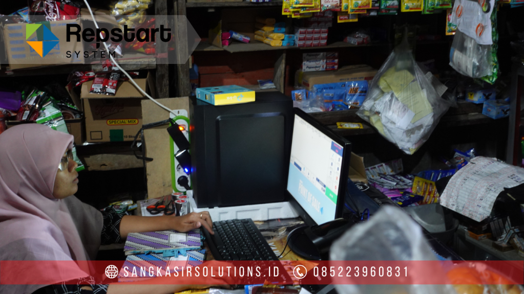 Software Aplikasi Program Kasir Repstart System di Toko Bu Sri Niten, Tirtonirmolo, Kasihan, Bantul. Sangkasir Solutions solusinya software kasir, aplikasi kasir, program kasir, komputer kasir, paket kasir, mesin kasir, alat kasir di Bantul dan sekitarnya