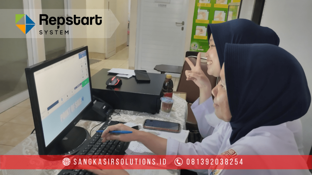 Sangkasir Solutions Bogor jual Komputer Kasir / Mesin Kasir dengan Program Software Aplikasi Kasir Repstart System di K-Mart Komplek TNI AU Atang Sendjaja Bogor