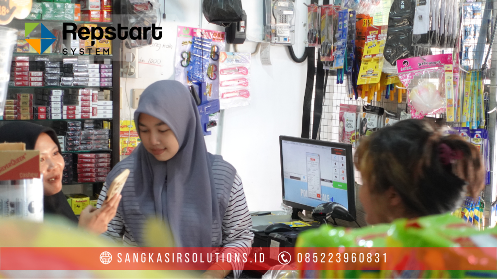 Sangkasir Solutions solusinya mesin kasir / komputer kasir dengan aplikasi program kasir Repstart System yang murah, mudah digunakan dan free instalasi training di Jogja, Bantul, Sleman, Kulonprogo, Gunungkidul, Magelang, Tasikmalaya, Cirebon, Bogor, Nganjuk