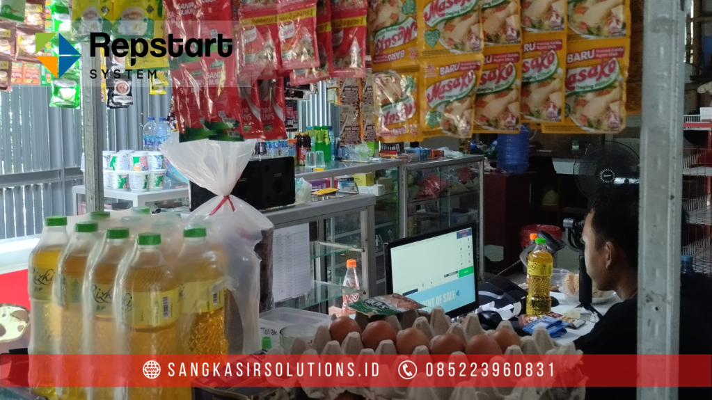 Sangkasir Solutions solusinya mesin kasir / komputer kasir dengan aplikasi program kasir Repstart System yang murah, mudah digunakan dan free instalasi training di Jogja, Bantul, Sleman, Kulonprogo, Gunungkidul, Magelang, Tasikmalaya, Cirebon, Bogor, Nganjuk