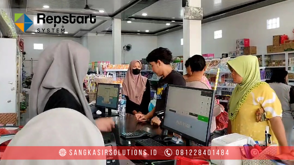 Penggunaan Program Komputer Kasir Repstart System di Toko Yuffa Barnik Sliyeg Indramayu