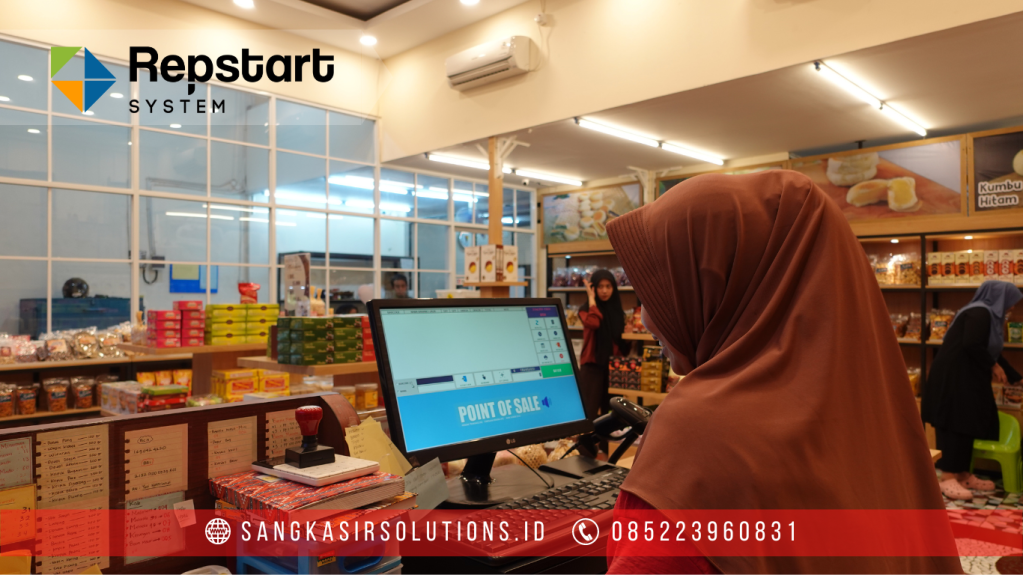 Penggunaan Program Komputer Kasir Repstart System di Toko Bakpia Mahkota Ketandan Malioboro Jogja