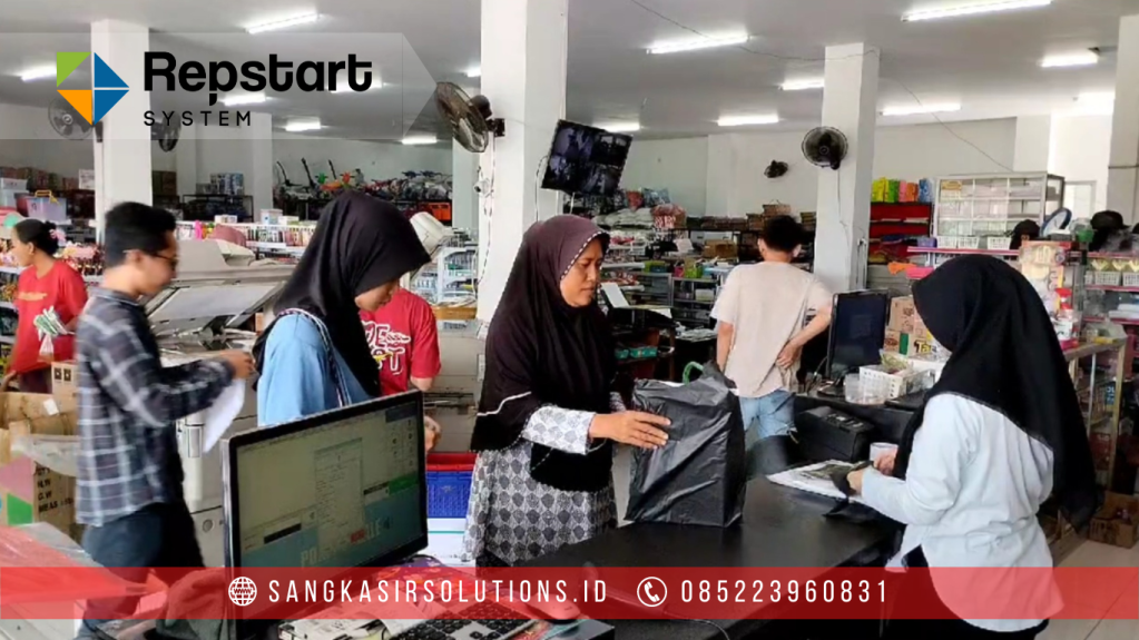 Penggunaan Program Komputer Kasir Repstart System di Toko Juana Stationery Kertajati Majalengka