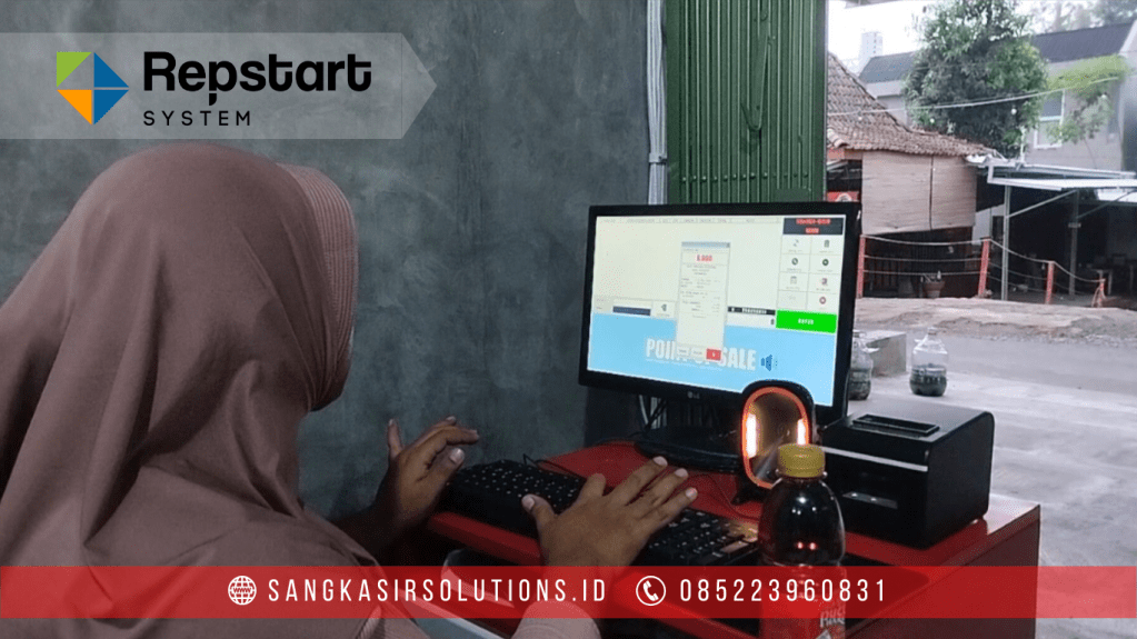 Training Penggunaan Aplikasi Program Komputer Kasir Repstart System di Toko RGS Kaliurang Jogja.
Sangkasir Solutions Yogyakarta melayani pemasangan Mesin Kasir dan Software Aplikasi Kasir Repstart System untuk Toko Kelontong dan jenis usaha lainnya di Jogja, Sleman, Bantul, Kulonprogo, Gunungkidul, Klaten, Solo, Purworejo dan sekitarnya