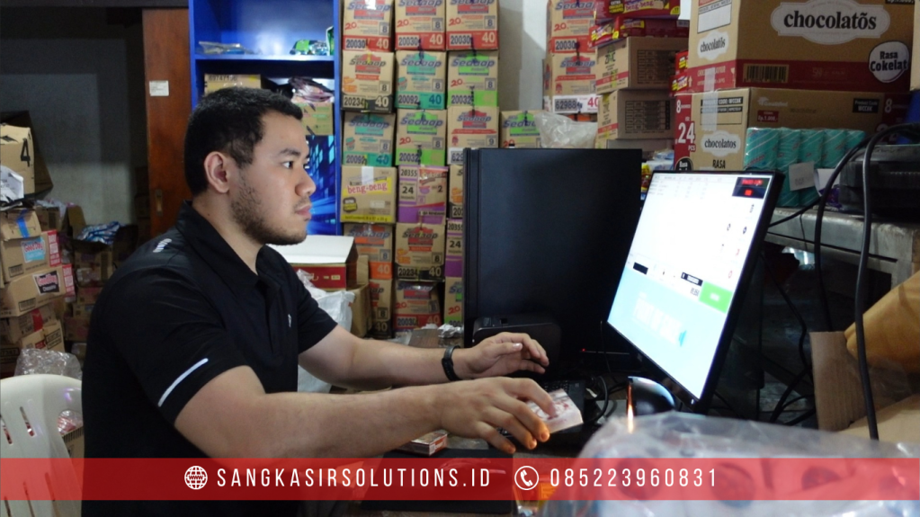 Instalasi Training Aplikasi Komputer Kasir Repstart System di Toko Kelontong Kusuma Jaya Umbulharjo Jogja.
Sangkasir Solutions Solusinya Mesin Kasir, Komputer Kasir, Aplikasi Program Kasir Repstart System untuk Toko Kelontong dan jenis usaha lainnya di Jogja, Sleman, Bantul, Kulonprogo, Gunungkidul, Klaten, Surakarta, Purworejo