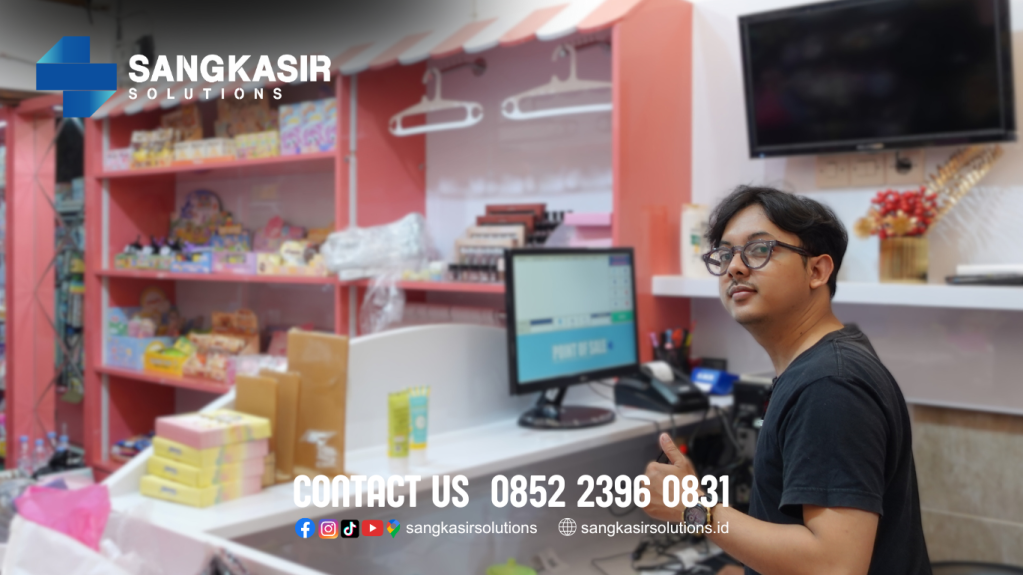 Sangkasir Solutions Instalasi Training Komputer Kasir di Toko Oemah Pernik Jogja. 
Sangkasir Solutions solusinya komputer kasir dan program kasir Repstart System di Jogja, Magelang, Tasikmalaya, Cirebon, Bogor, Nganjuk
