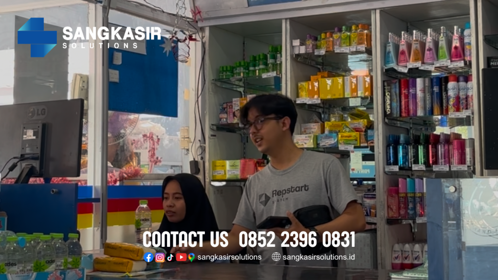 Training Penggunaan Program Kasir Repstart System Deposit di Primkopkes Melati Mart RSPAU dr. S Hardjolukito Yogyakarta