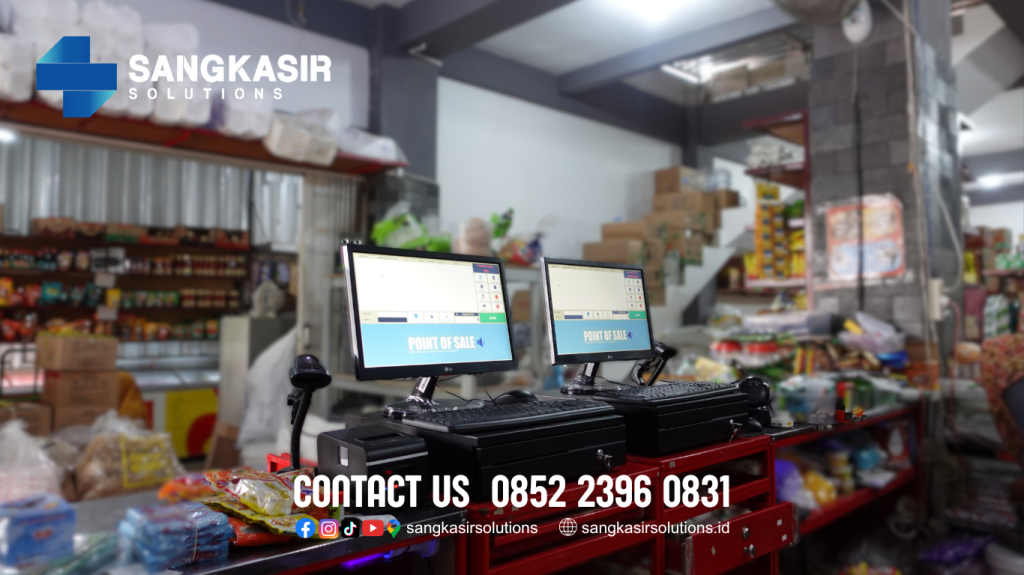 Komputer Kasir di Toko Fajar Frozenfood dan Plastik Sanden, Bantul, Yogyakarta