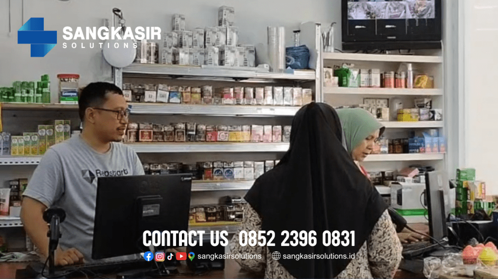 Sangkasir Solutions Cirebon Support Penggunaan Komputer Kasir di Toko Madura Grosir dan Ecer Sukagumiwang Indramayu