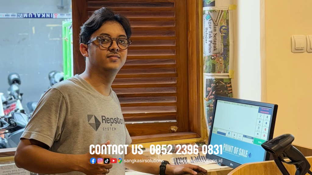 Solusi komputer kasir Jogja. Sangkasir Solutions Yogyakarta support pemasangan komputer kasir Jogja di Toko Bakpia Ketandan Malioboro Jogja