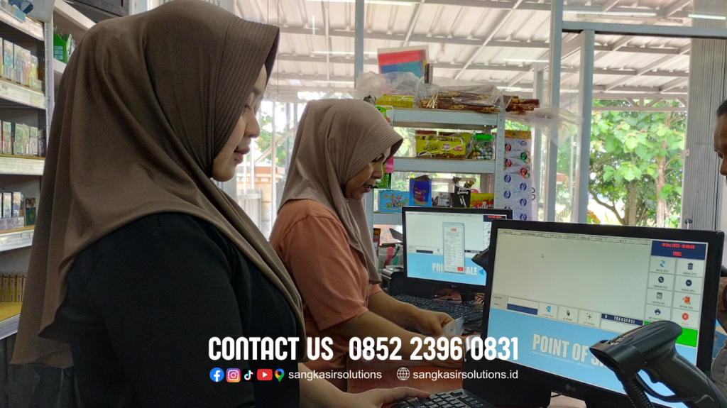 Sangkasir Solutions Cirebon Support Penggunaan Komputer Kasir di Toko Madura Grosir dan Ecer Sukagumiwang Indramayu