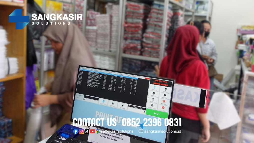 Program Kasir Repstart System di Toko Dos Surya 4 Ngasem Jogjakarta.
Toko Dos Surya 4 ini menjual berbagai perlengkapan kotak makan, kemasan kardus, sendok, plastik, gelas kertas, gelas plastik, bungkus makanan, Tas furing, Tas tempat sembako, tas tempat kardus, perlengkapan ulang tahun, dll. Yuk gunakan program kasir yang mudah digunakan dan bergaransi. Hubungi Sangkasir Solutions