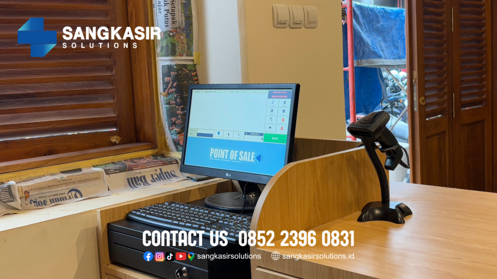Solusi komputer kasir Jogja. Sangkasir Solutions Yogyakarta support pemasangan komputer kasir Jogja di Toko Bakpia Ketandan Malioboro Jogja