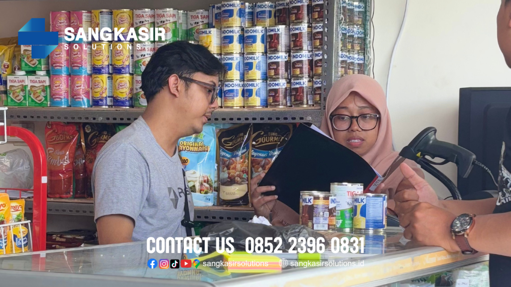 Training Penggunaan Mesin Kasir di Toko Bahan Kue dan Plastik Mungil Jaya Jalan Imogiri Timur Banguntapan Bantul Jogjakarta.
Sangkasir Solutions Yogyakarta support penggunaan mesin kasir di Toko Bahan Kue dan Plastik Mungil Jaya Jalan Imogiri Timur, Wirokerten, Banguntapan, Bantul, Jogjakarta. Sangkasir Solutions Yogyakarta melayani instalasi dan gratis training langsung di toko Anda setiap pembelian paket komputer kasir atau program kasir Repstart System yang berada di Jogja, Bantul, Sleman, Kulonprogo, Gunungkidul (Yogyakarta).