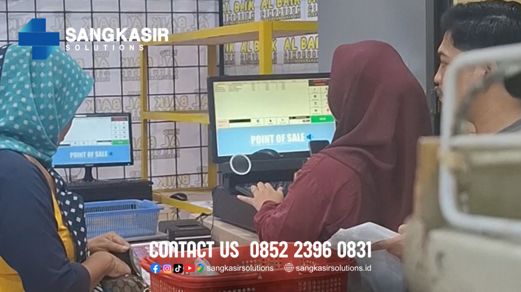 Penggunaan Komputer Kasir di Toko Plastik dan Bahan Kue Albaik Pasar Cikurubuk, Tasikmalaya.
Tersedia Program Kasir Repstart System untuk solusi kasir Toko Plastik dan Bahan Kue Anda