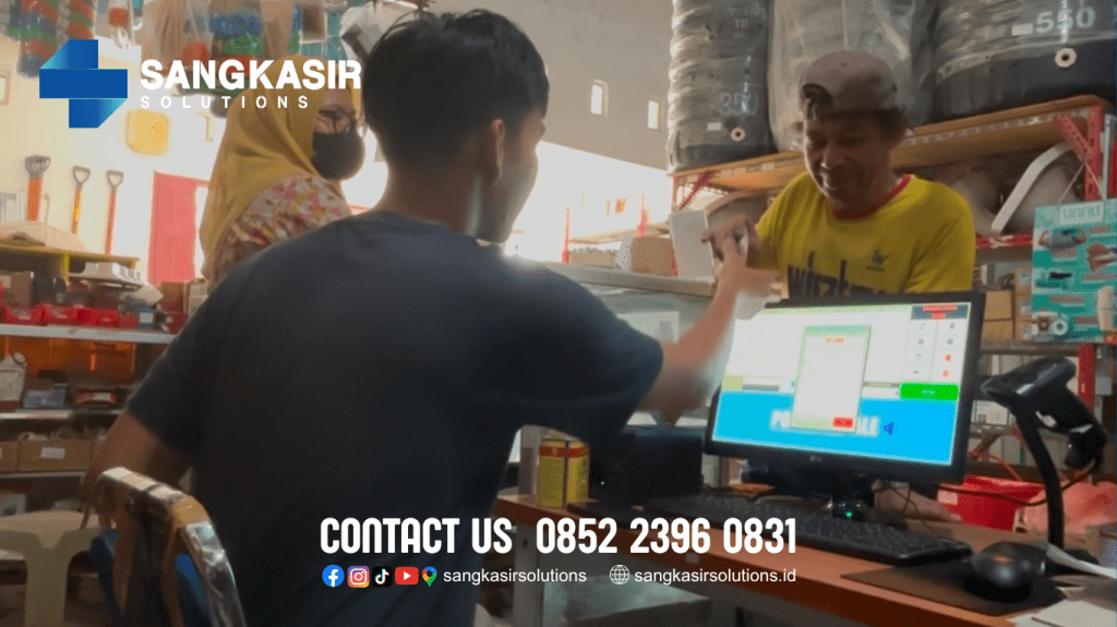 Penggunaan Komputer Kasir di Toko Besi dan Matrial TB Citra Alam Sewon Bantul Jogjakarta