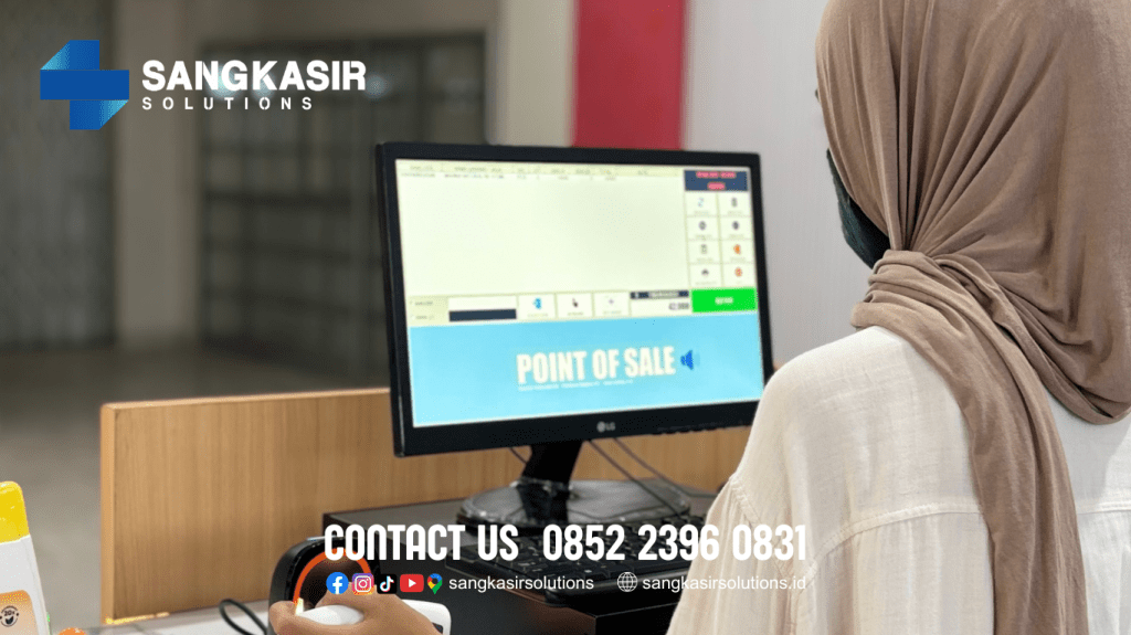 Program Kasir Repstart System di Toko Kosmetik Anugrah Padaherang Pangandaran. Paket Komputer Kasir untuk toko kosmetik ini terdiri dari : 1 SET Komputer, Program Kasir Repstart System, Barcode Scanner, Printer Struk, Cash Drawer.