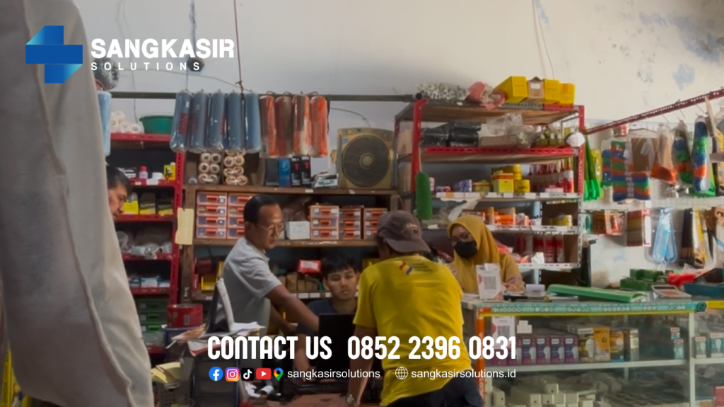 Training Komputer Kasir di Toko Bangunan TB Citra Alam Sewon Bantul Jogjakarta