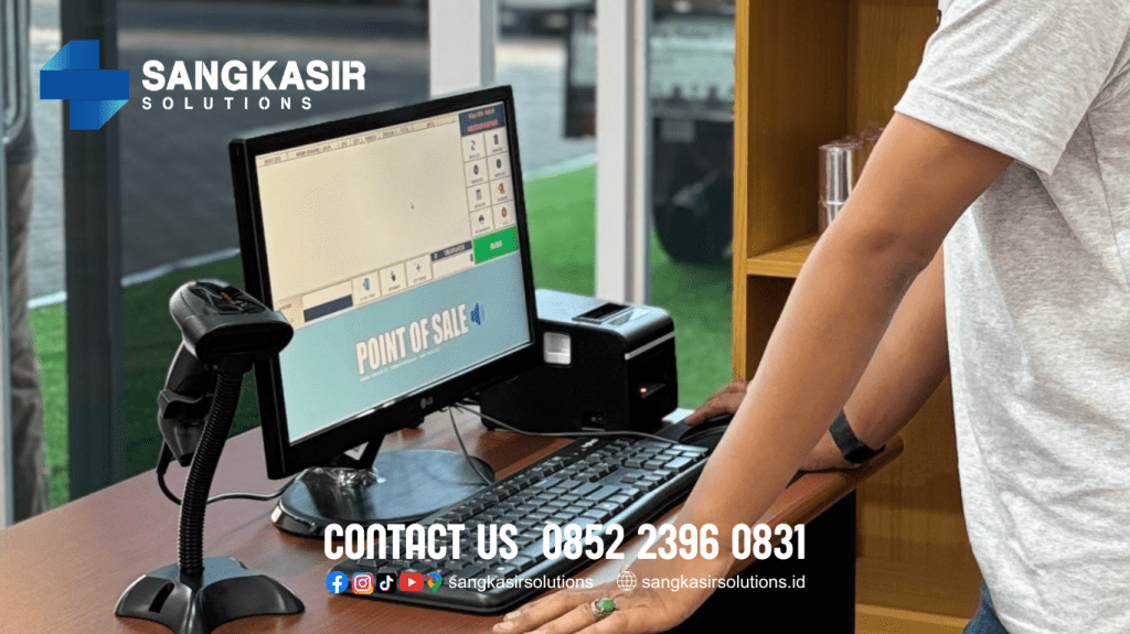 Komputer Kasir di Toko Oleh Oleh Haji dan Umroh Royal Madina Godean Sleman Jogjakarta