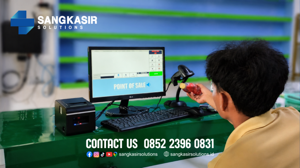 Penggunaan Komputer Kasir di Toko AZ-Medina Jatiwangi Majalengka dengan Program Kasir Repstart System