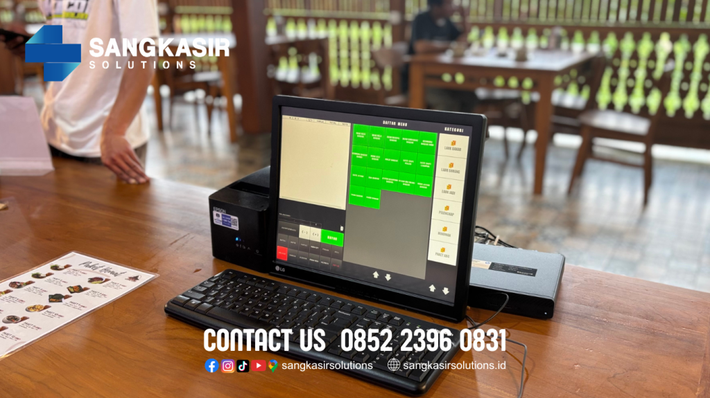 Program Kasir Restoran di ABC Warung Sunda Gamping Sleman Jogjakarta - Repstart System tampilan Pilih Menu