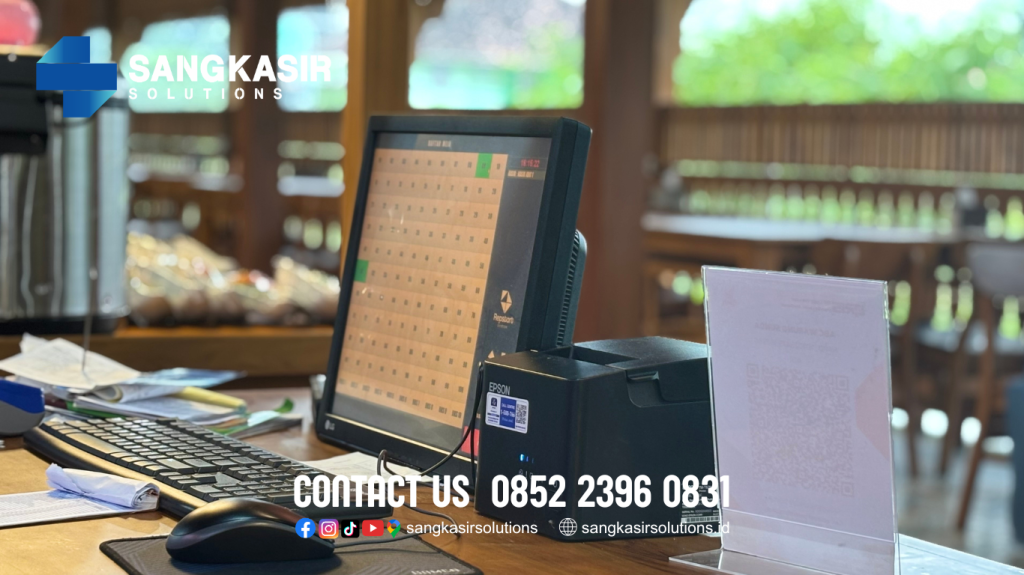 Program Kasir Restoran di ABC Warung Sunda Gamping Sleman Jogjakarta - Repstart System tampilan Pilih Meja