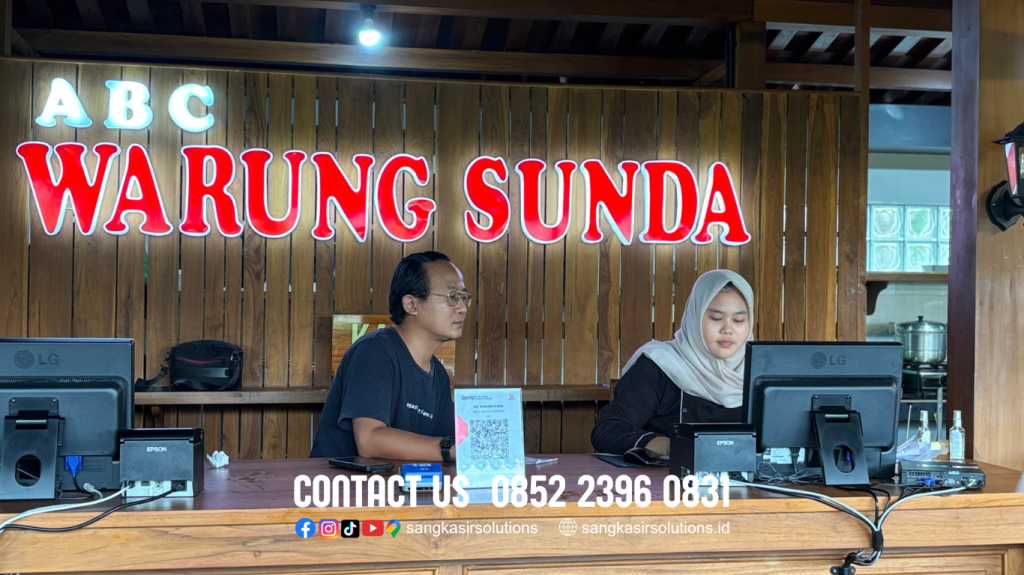 Instalasi dan Training Program Kasir Restoran di ABC Warung Sunda Gamping Sleman Jogjakarta