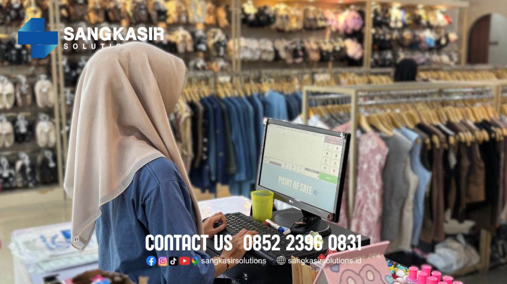Penggunaan Komputer Kasir di Toko Pakaian Elsa Fashion Jl. Kaliurang Sleman Jogjakarta
