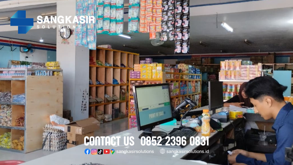 Pemasangan Komputer Kasir di Toko Putra Jaya Karangsari Weru Cirebon