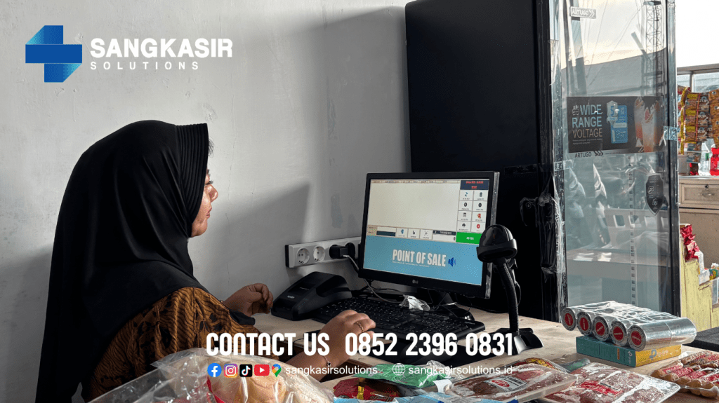 Penggunaan Komputer Kasir di Toko Zona Frozenfood Terminal Tawangmangu Karanganyar